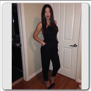 Black BCBG jumpsuit